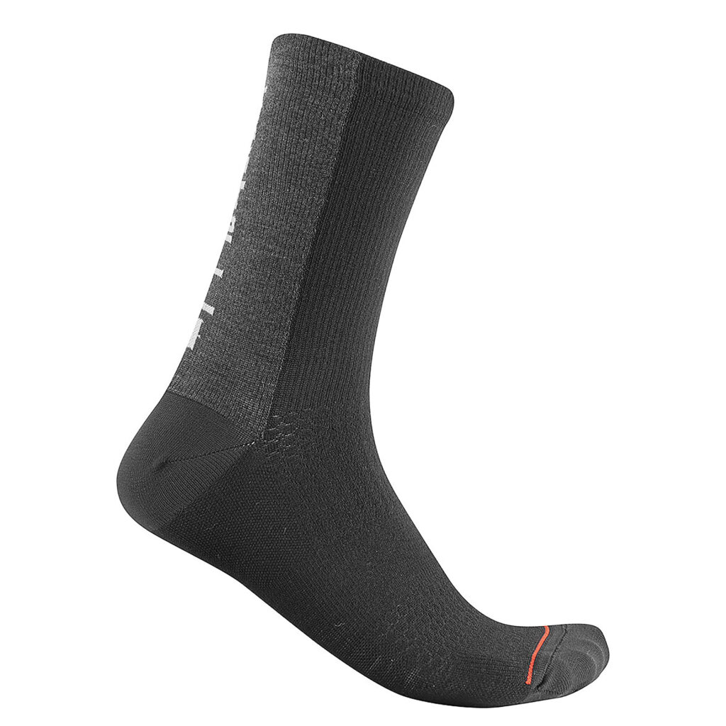 Castelli Bandito Wool 18 Sock Black