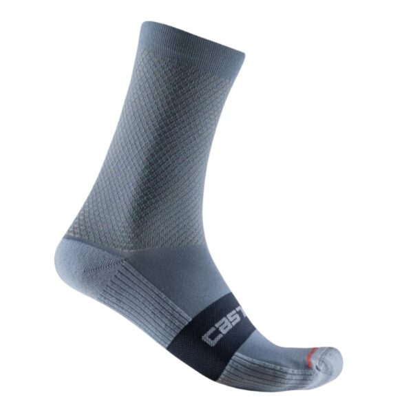 Castelli Espresso 15 Sock Light Steel Blue