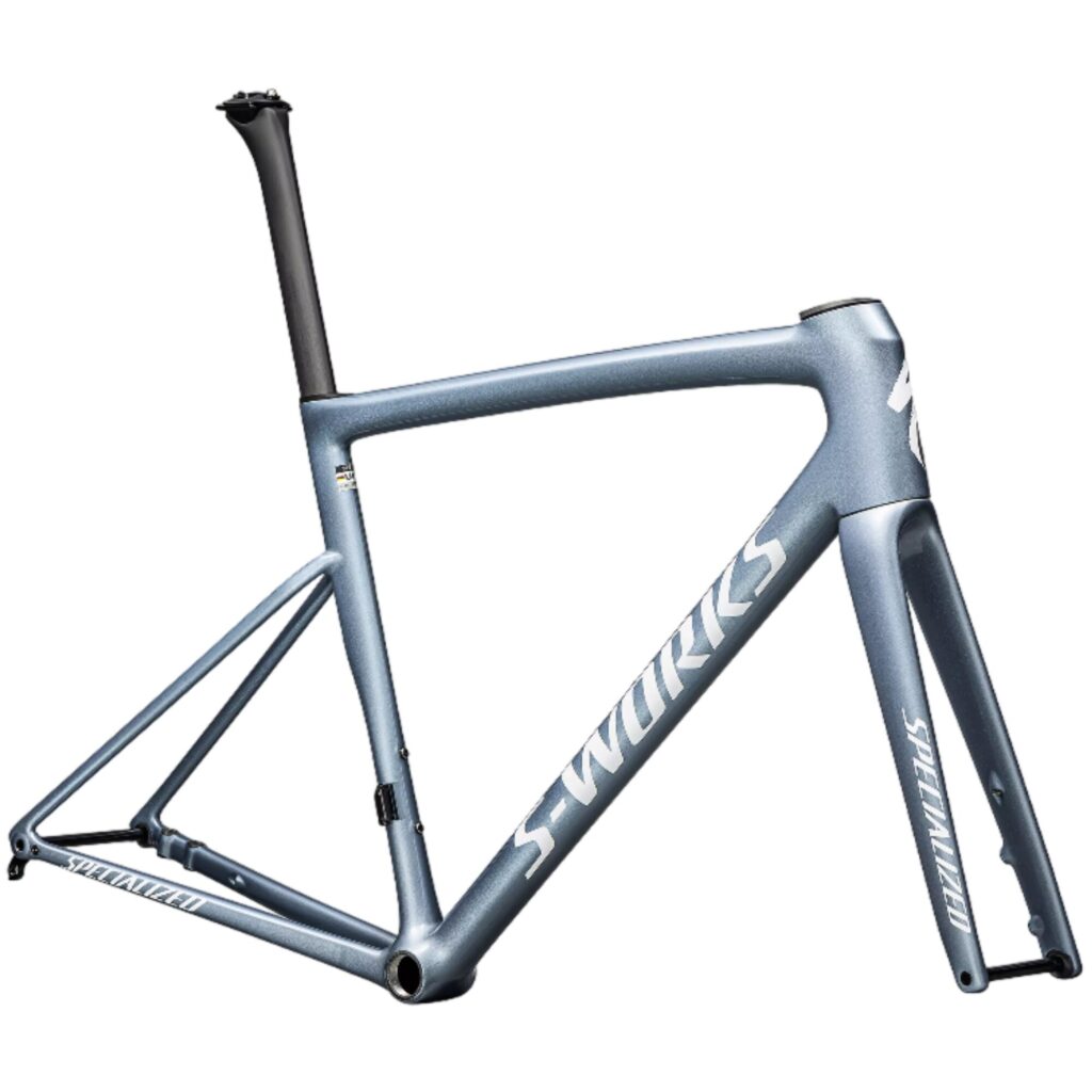 Specialized S-Works Tarmac SL8 Disc Kit Telaio Gloss Glacial Metallic/Red To Gold Pearl/White