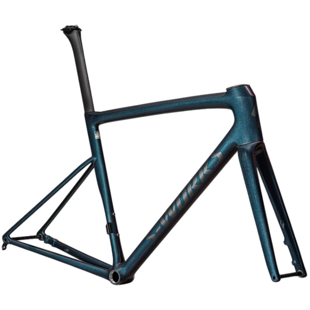 Specialized S-Works Tarmac SL8 Disc Kit Telaio Gloss Red To Black Pearl Over Deep Lake Metallic/Satin Metallic Obsidian