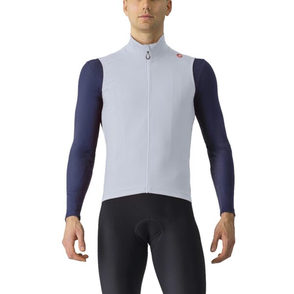 Castelli Espresso Vest Winter Sky/Dark Gray