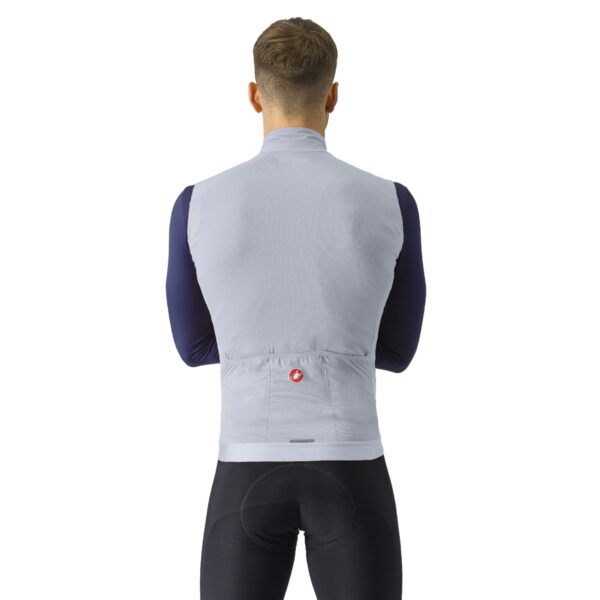 Castelli Espresso Vest Winter Sky/Dark Gray