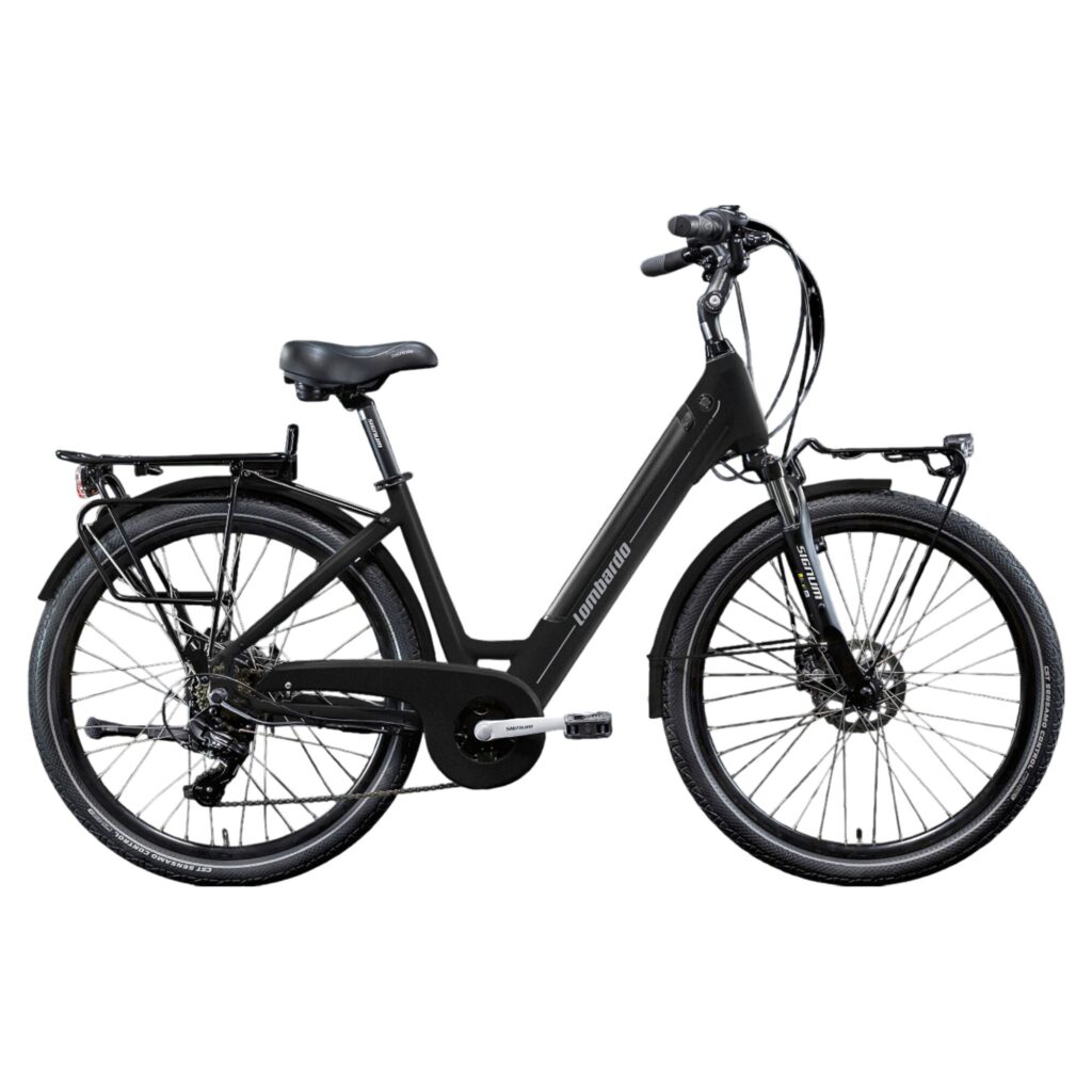 Lombardo Trastevere Agevole 26" Black Ossidiana/Grey Tomaia Matt