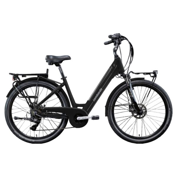 Lombardo Trastevere Agevole 26" Black Ossidiana/Grey Tomaia Matt