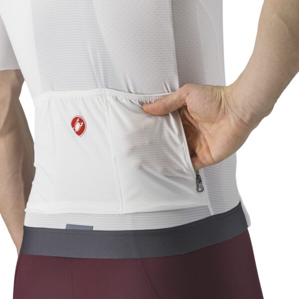 Castelli Espresso Jersey Ivory/Dark Gray