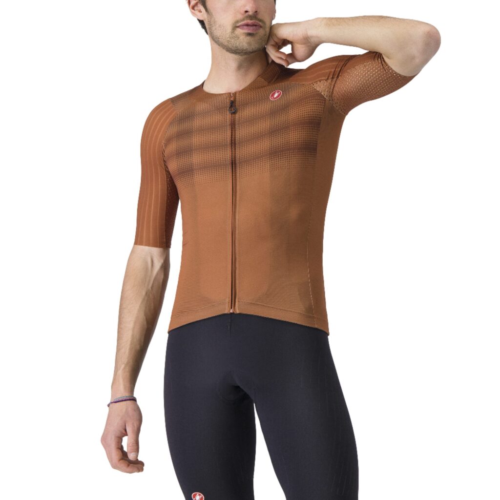 Castelli Aero Race 8S Jersey Mocha