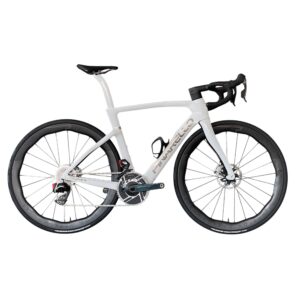 Pinarello DOGMA F Sram Red Etap AXS - Princeton Peak 4550 DB G113 Edge Crystal White