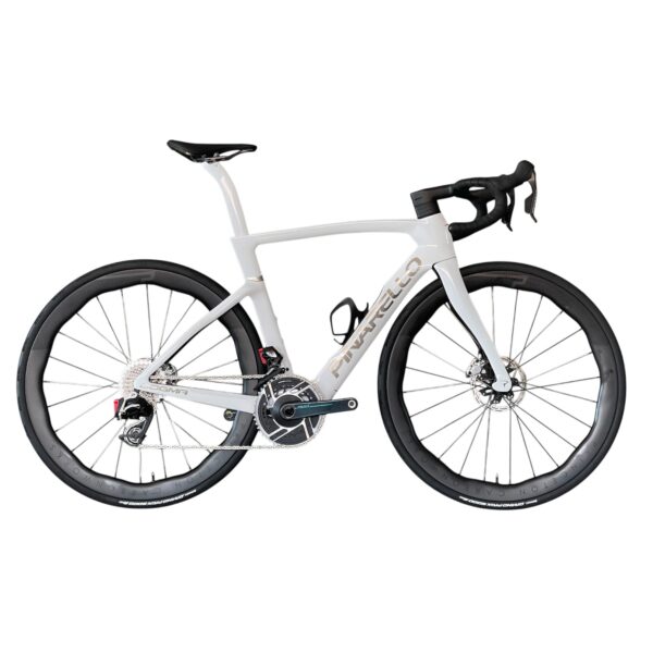 Pinarello DOGMA F Sram Red Etap AXS - Princeton Peak 4550 DB G113 Edge Crystal White