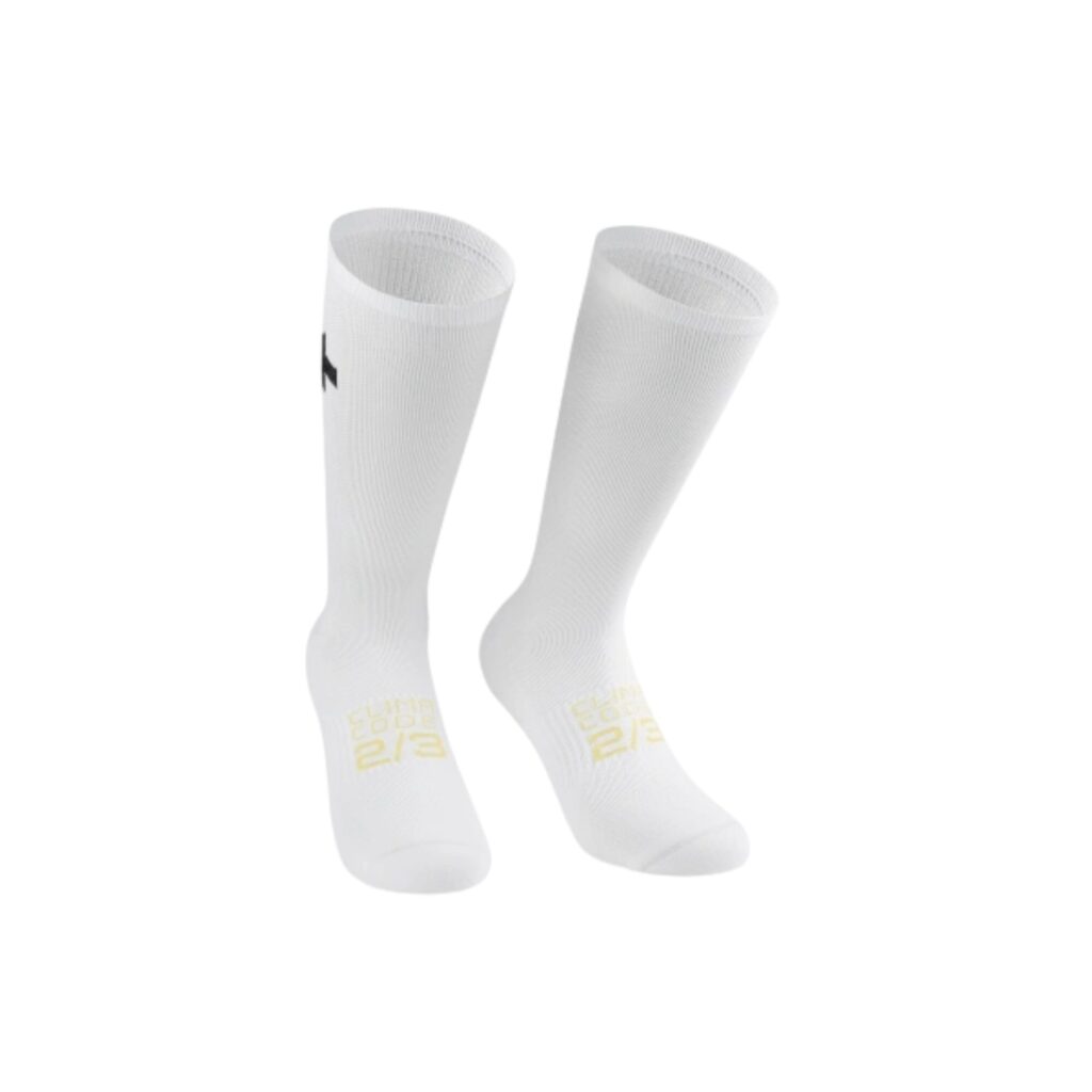 Assos Spring Fall Socks P1 White
