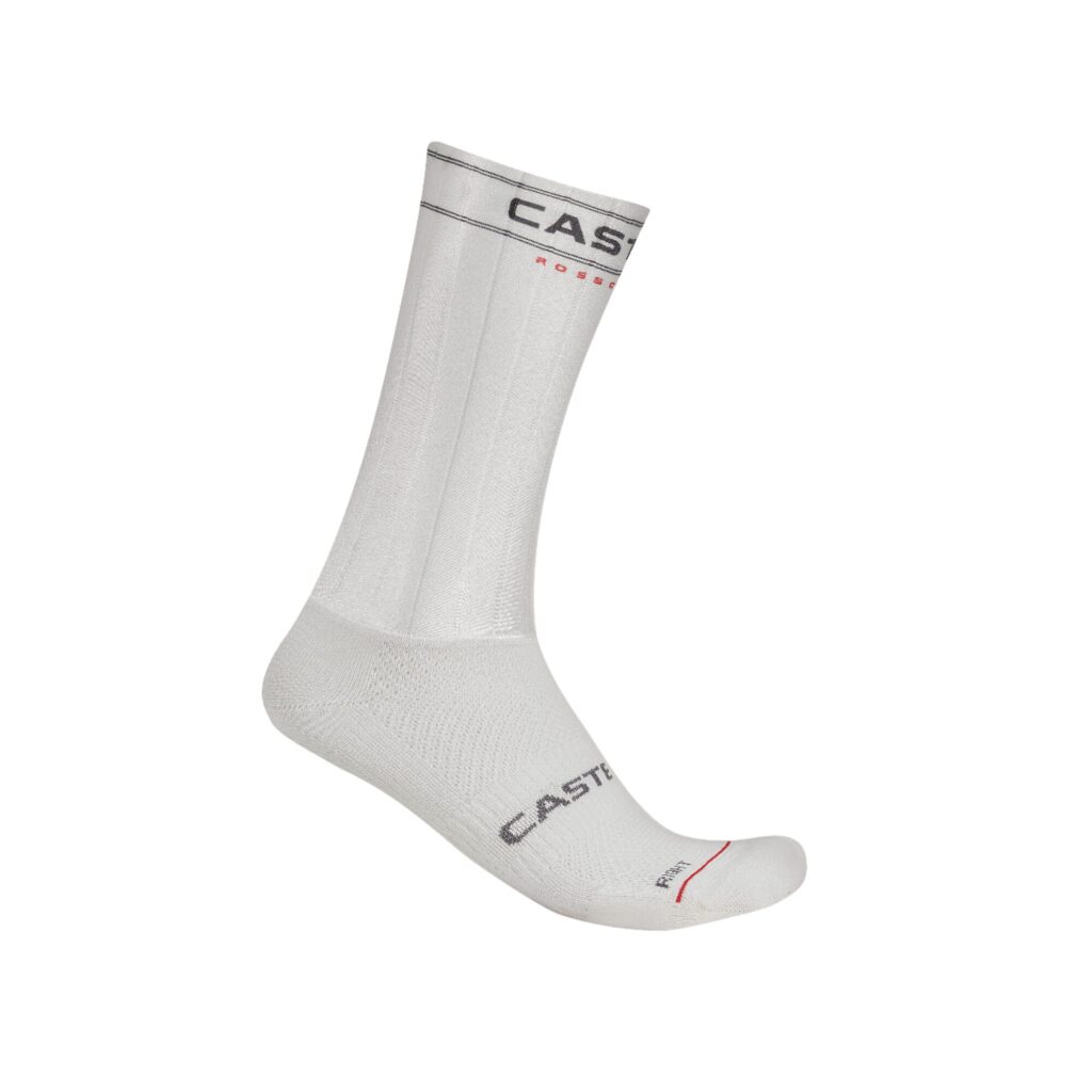 Castelli Fast Feet 4 Sock White